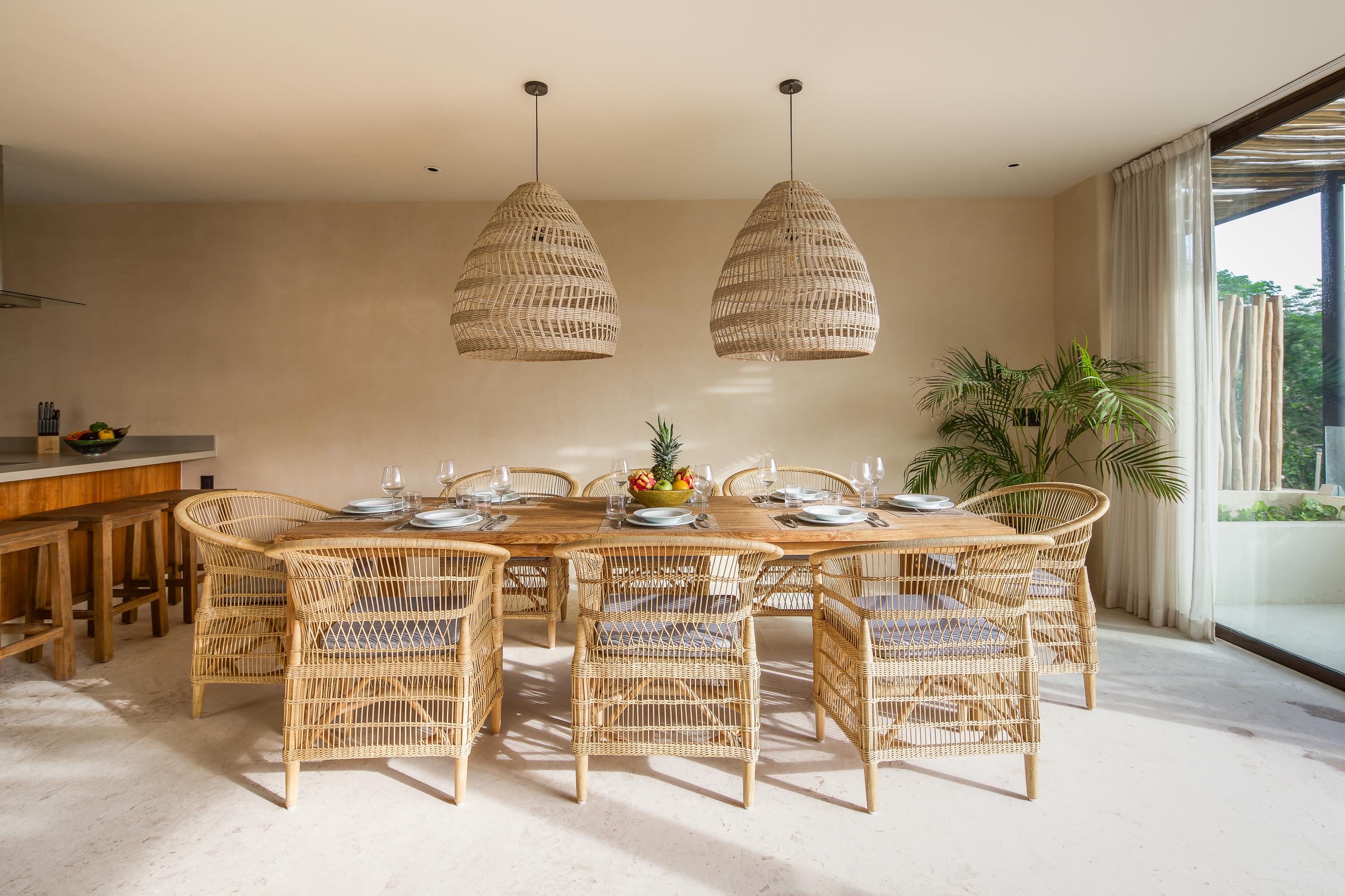 Copal Tulum Hotel Extérieur photo Dining room