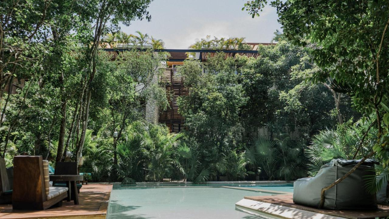 Copal Tulum Hotel Extérieur photo The hotel's swimming pool