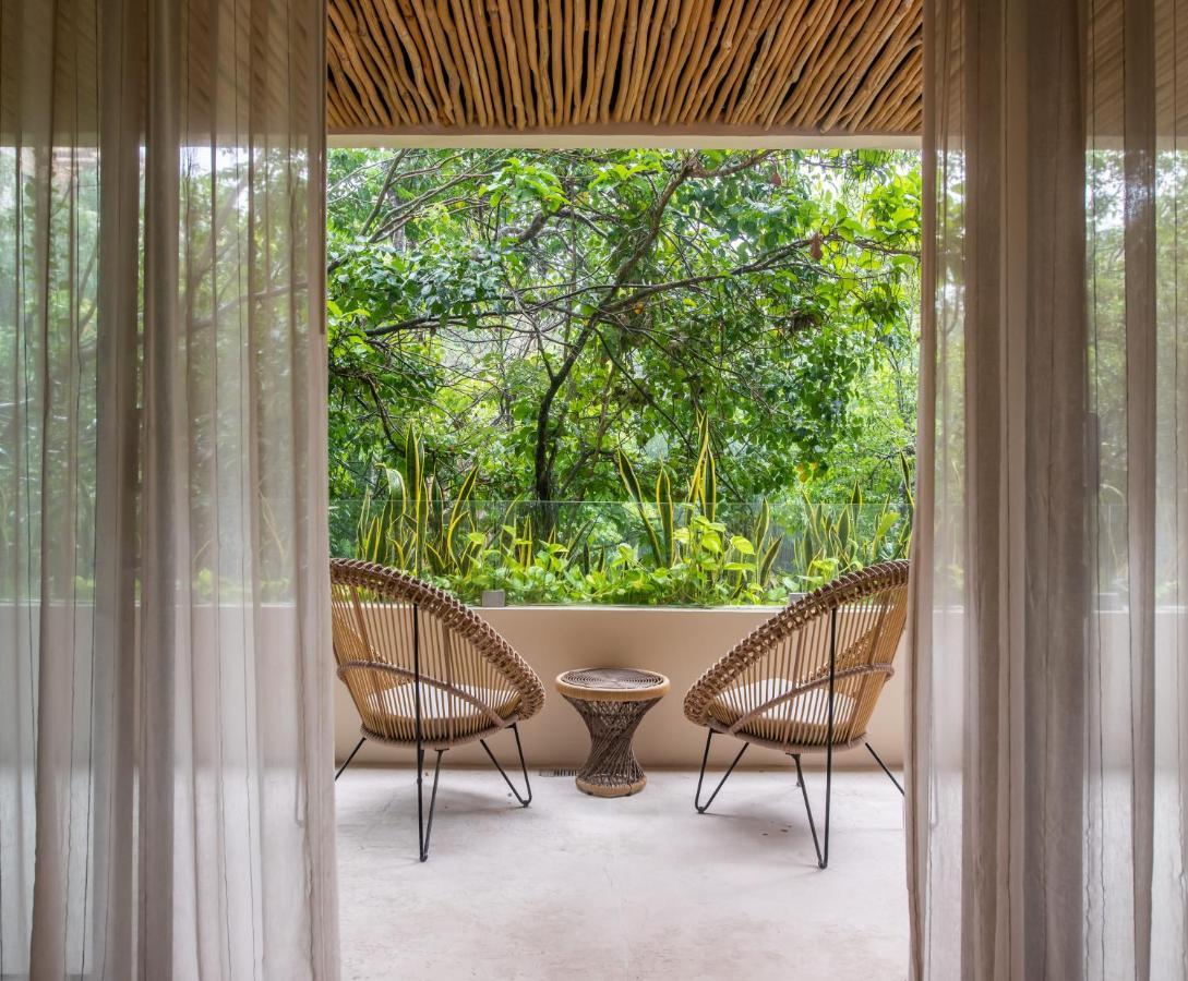 Copal Tulum Hotel Extérieur photo View from a room at the hotel
