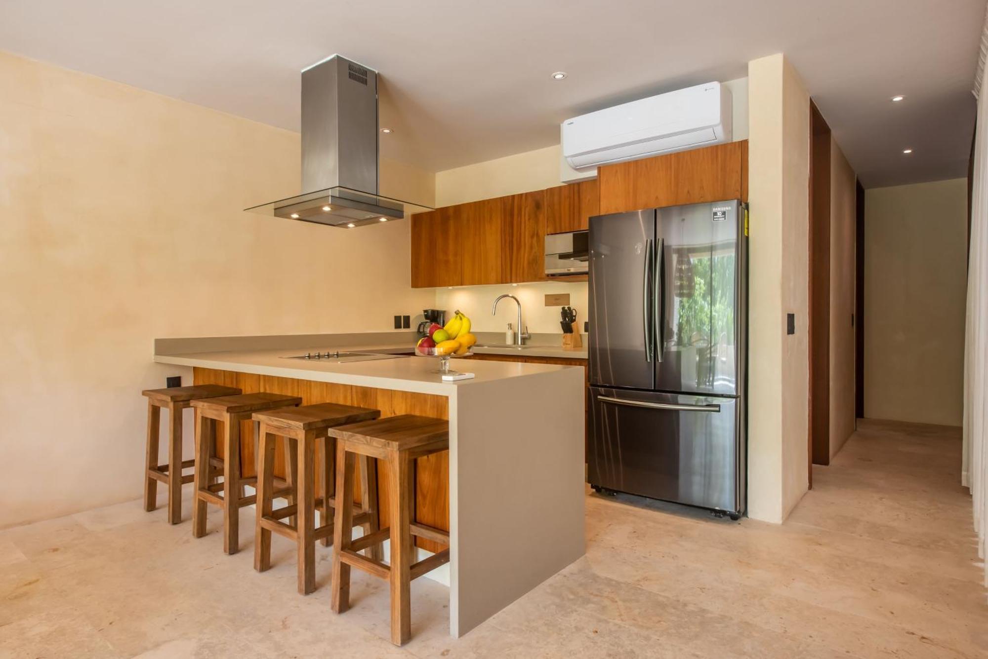 Copal Tulum Hotel Extérieur photo A modern kitchen