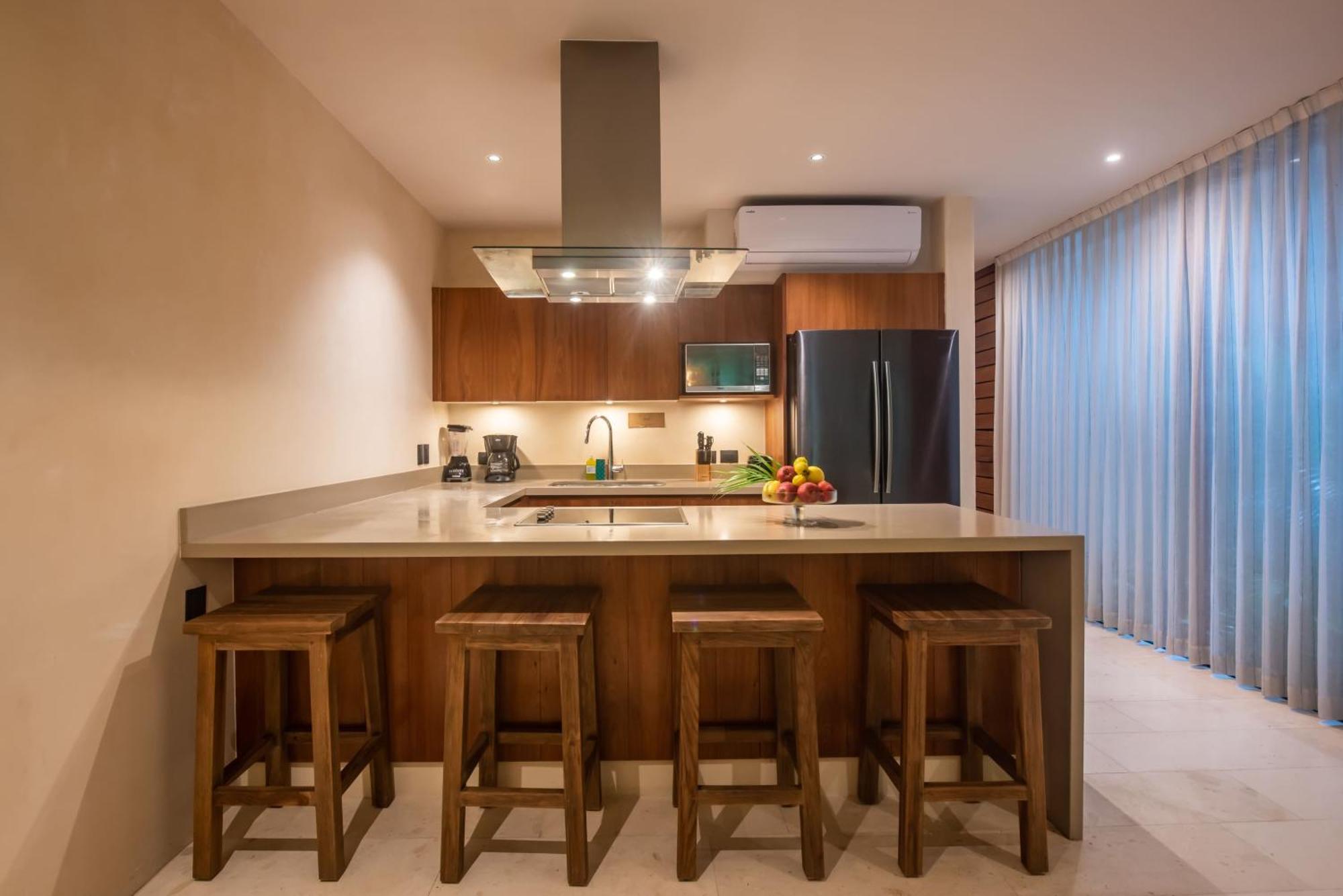 Copal Tulum Hotel Extérieur photo A modern kitchen